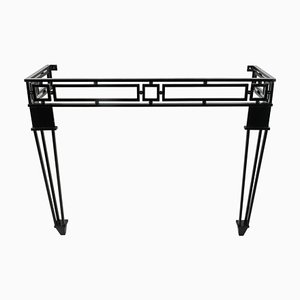 Neo-Classical Style Wrought Iron Console, 20th Century
