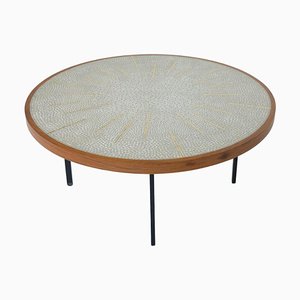 Table Basse Mid-Century Moderne en Mosaïque, Allemagne, 1970s