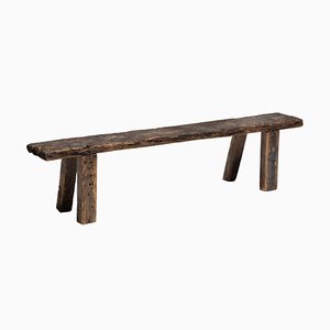 Rustic Art Populaire Bench, France, Early 20th Century
