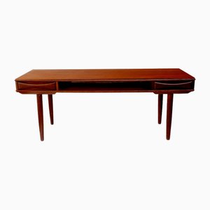Danish Teak Console Table from Dyrlund, 1960s