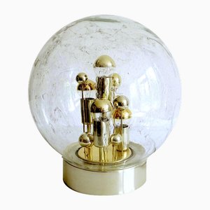 Large Space Age Globe Table Lamp from Doria Leuchten, 1970s