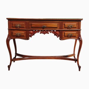 Queen Anne Revival Style Writing Table or Desk, 1960s