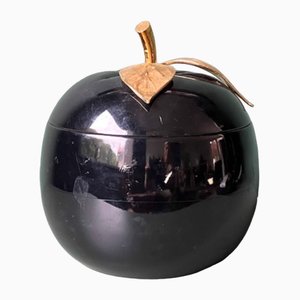 Großer schwarzer Apfel Eiskübel Turnwald Collection von Freddo Therm, 1970er