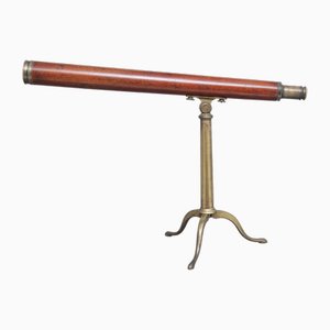 18th Century Mahogany and Brass Telescope by Nairne & Blunt of London, 1780s