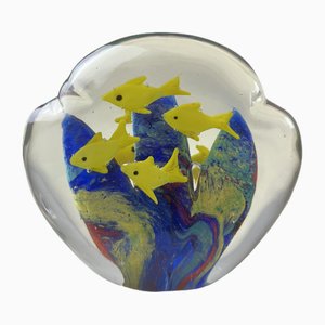 Colored Murano Glass Papercare, Italy, 1970s