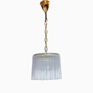 Venini Hängelampe aus Muranoglas, Italien, 1970er