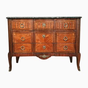 Antique Commode in Noble Wood Marquetry, 1750