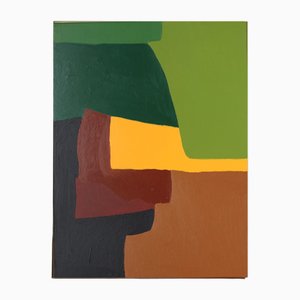 Bodasca, Palette de Vert, 2023, Acrylic