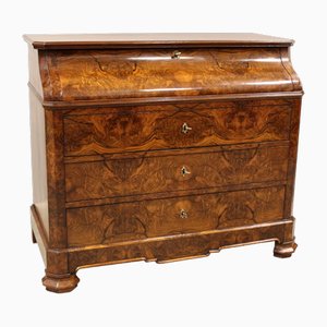 Antique Louis Philippe Chest of Drawers in Walnut