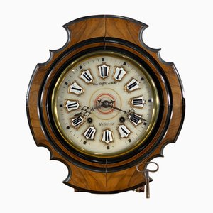 Antique Bull's Eye Casino Clock