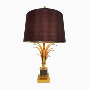 Regency Brass Sciolari Palm Table Lamp, 1960s