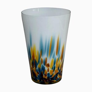 Art Glass Vase by Jozefina Krosno, Poland, 1980s