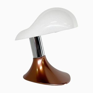 Lámpara de mesa Cobra Mid-Century atribuida a Harvey Guzzini, Italia, años 60