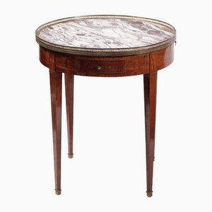 Side Table in Mahogany & Brass