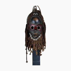 Masque Africain Antique en Bois