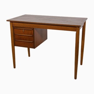 Small Mid-Century Danish Teak Desk, 1960s