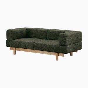 Forest Green Alchemist 2-Seater Sofa by etc.etc. For Emko