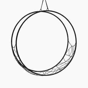 Modern Circular Wheel Hanging Daybed by Studio Stirling