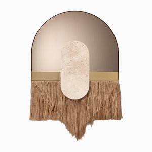 Souk Ecru Cream Mirror by Dooq details