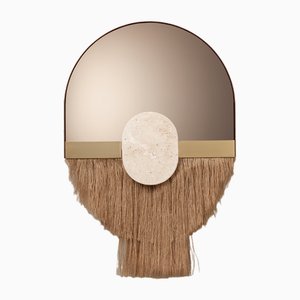 Souk Ecru Latte Mirror by Dooq details