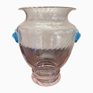 Murano Glass Vase, Italy, 1980s