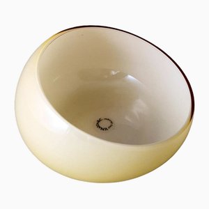 Murano Empty Pockets Bowl in Blown and Incamiciato Glass from Nason V., 1971