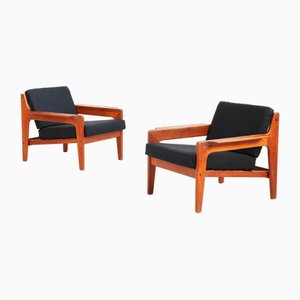 Vintage Lounge Chairs by Arne Wahl Iversen for Comfort, Set of 2