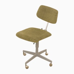 Midcentury Industrial Swivel Desk Chair by Kovona, 1950s