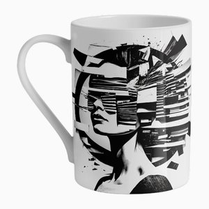 Bauhaus Mug in Ceramic by Tondo Fiorentino