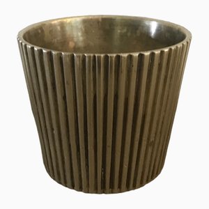 Vaso vintage in ottone, anni '50