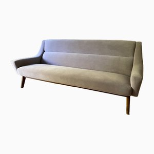 Dänisches Mid-Century Sofa aus Stoff