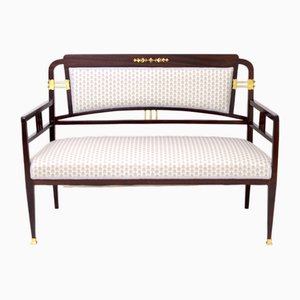 Panca viennese vintage Art Nouveau