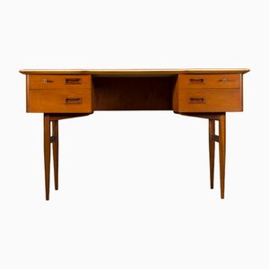 Mid-Century Teak Desk attributed to Musterring, 1960s