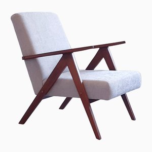 Mid-Century Easy Chair Model B 310 Var in Light Grey, 1960s