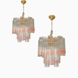 Murano Glass Chandeliers by Simoeng, Set of 2