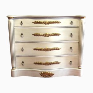 French Painted Chest of Four Drawers