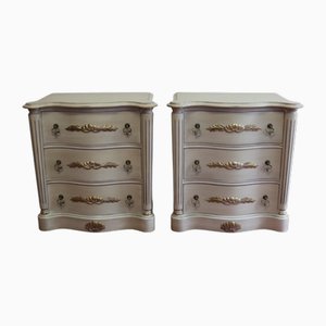 French Provincial Nightstands, Set of 2