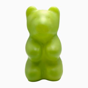 Lámpara de mesa Gummy Bear verde de Heico, años 90