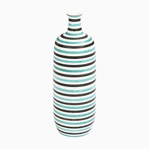 Ceramic Vase in Blue attributed to Stig Lindberg, 1950s