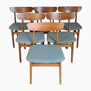 Stühle von Farstrup, Dänemark, 1960er, 6er Set