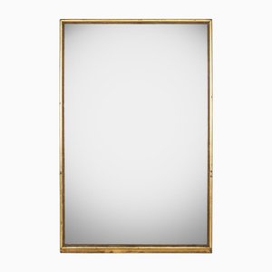 French Rectangular Mirror in Giltwood, 1900s