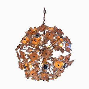 Sputnik Cut-Glass Chandelier from Fontana Arte, 1960s