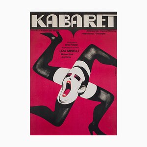 Affiche de Film Cabaret Original Polonaise par Wiktor Górka, 1973