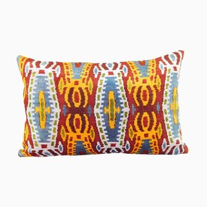 Housses de Coussin en Velours Ikat en Soie, Set de 2