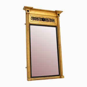Vergoldeter Regency Spiegel aus Holz, 1820er