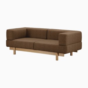 Brown Alchemist Two-Seater Sofa by etc.etc. for Emko