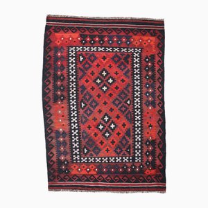 Handgewebter afghanischer Vintage Kelim Teppich, 1980er