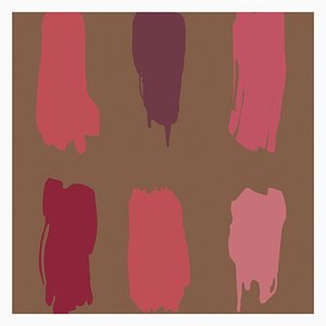 Brush Colors Four Panel di Daniela Puppa per Midsummer Milano