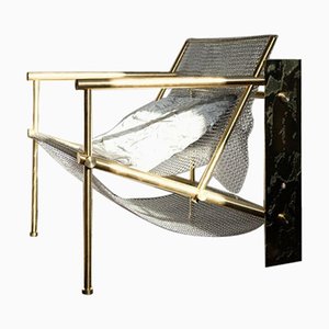 VC01 Brass Armchair by Chanel Kapitanj