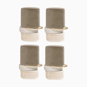 Tabourets de Bar Lipstick par Royal Stranger, Set de 4